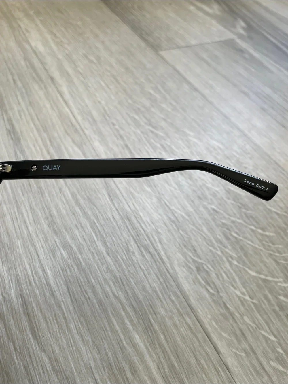 OFFERS WELCOMED Quay Harper 1212 Black Cat-Eye Lens Cat 3 Sunglasses